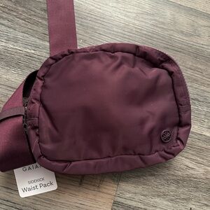 Burgundy Waist Pack